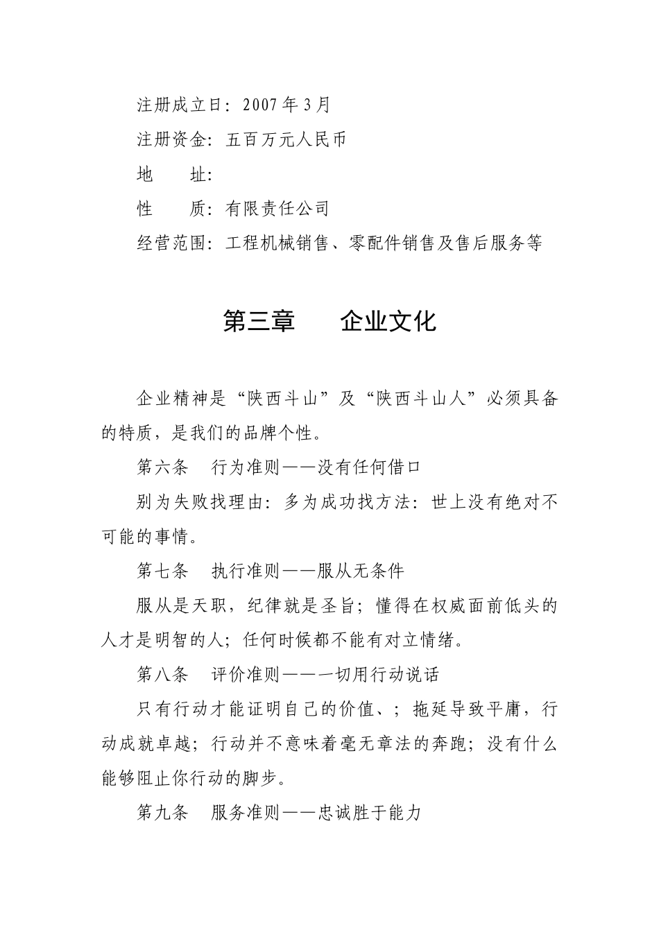 总 则简洁的工程机械行业模板_第2页