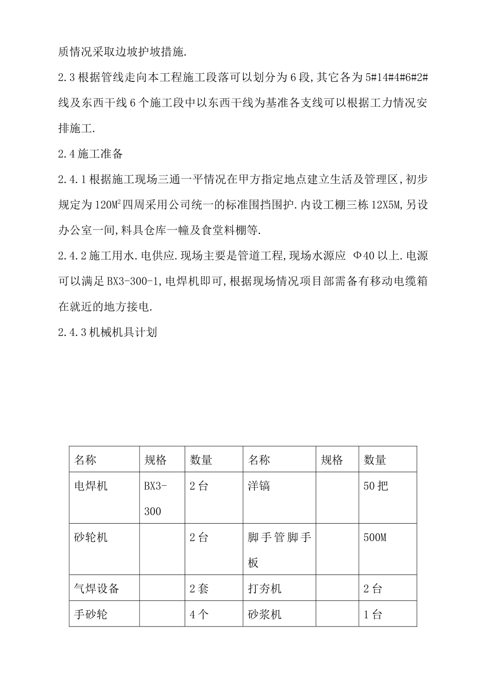 市政热力外线工程施工组织设计(12)(1)_第3页