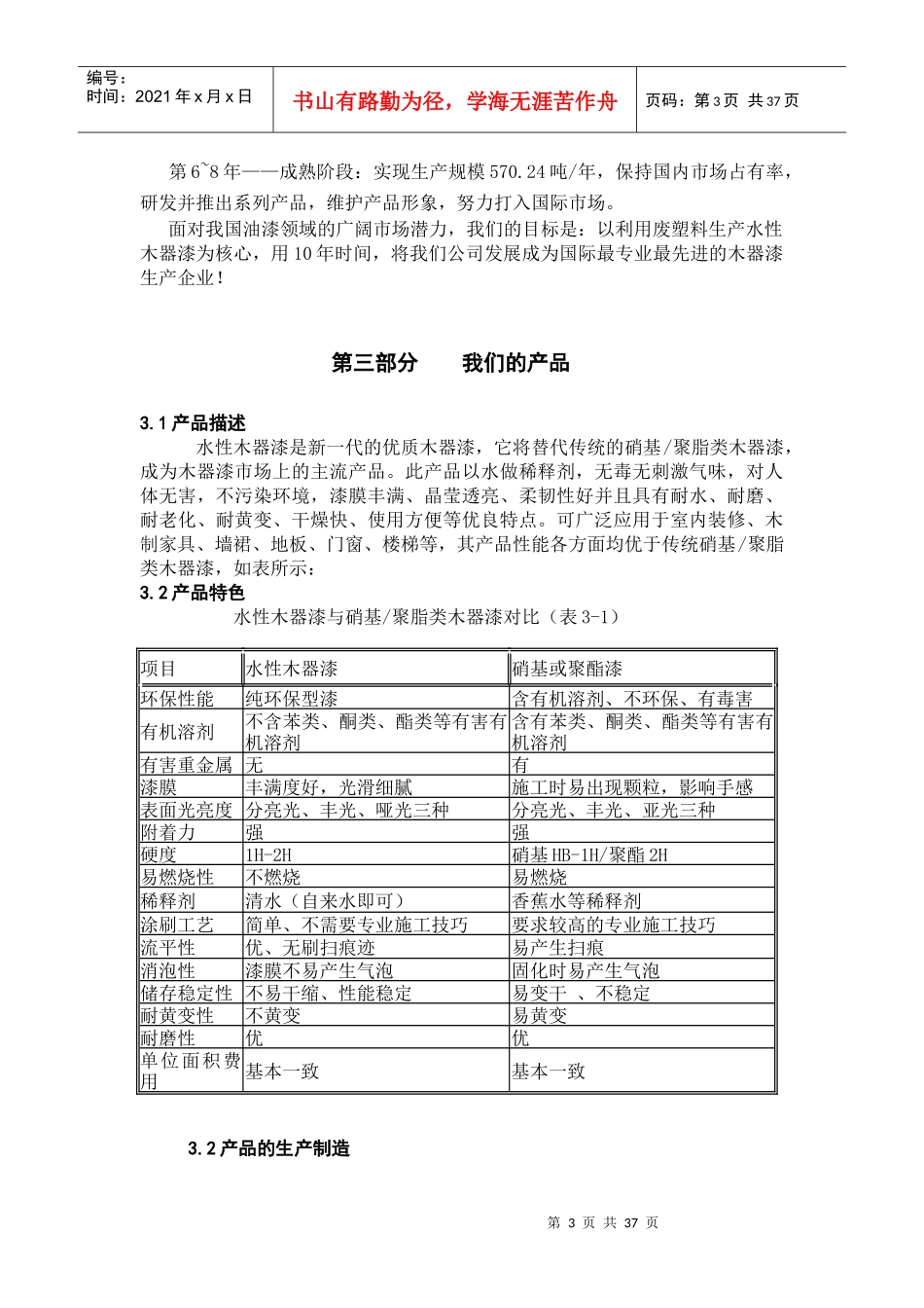 创业计划书内容简介_第3页