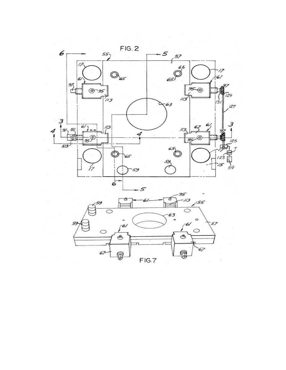 快速更换定位夹具塑料模成型机_第3页