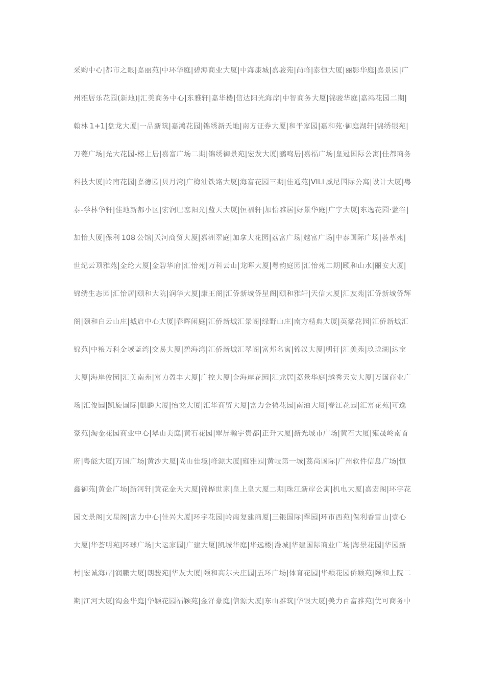 广州房地产案名集_第2页