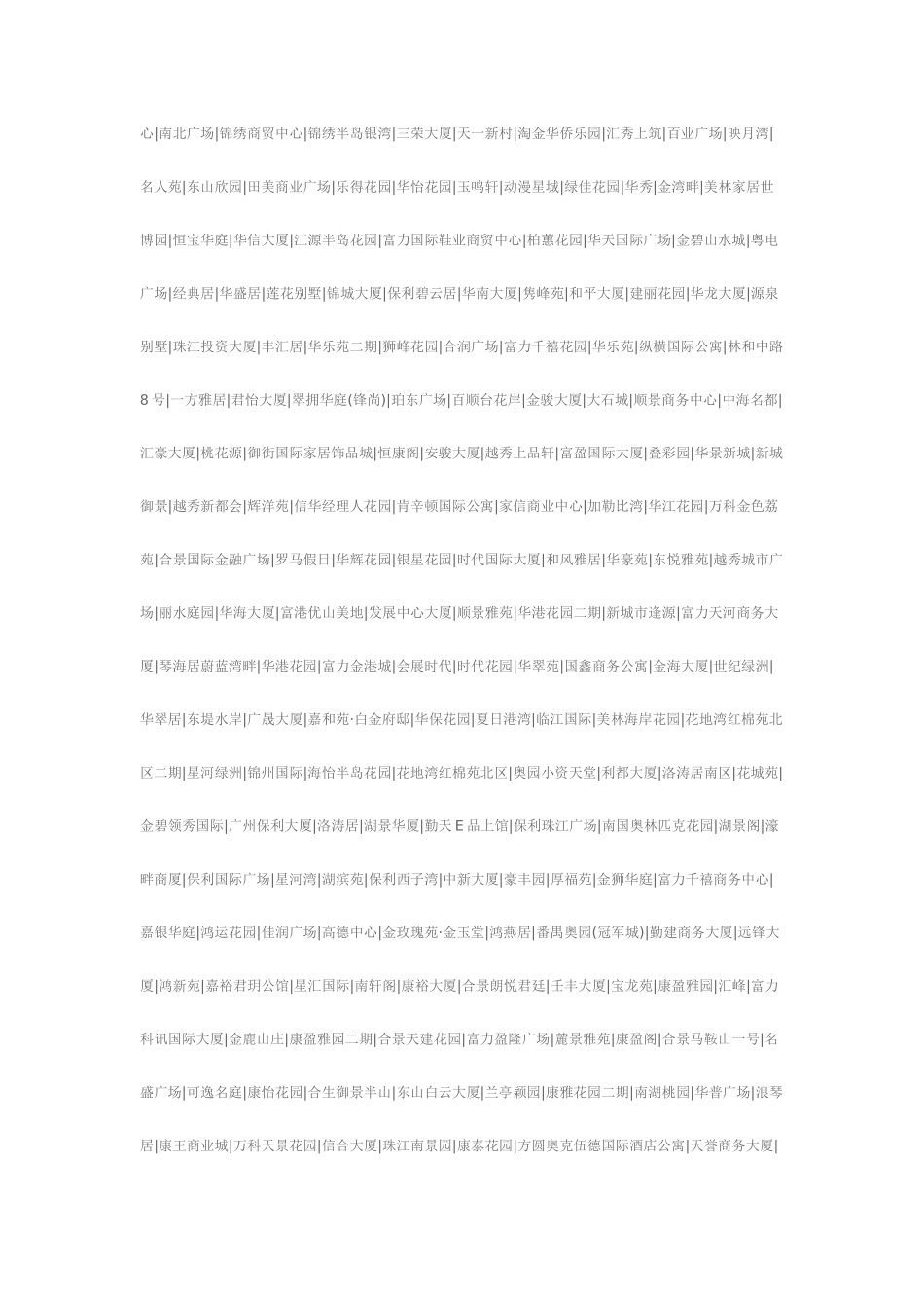 广州房地产案名集_第3页