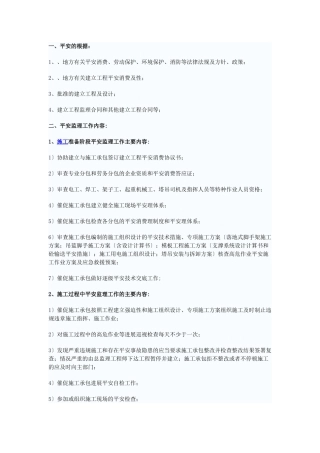 大厦安全监理细则