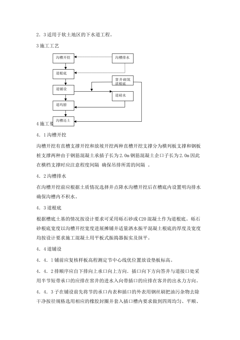 开槽埋管（承插管企口管）_第3页