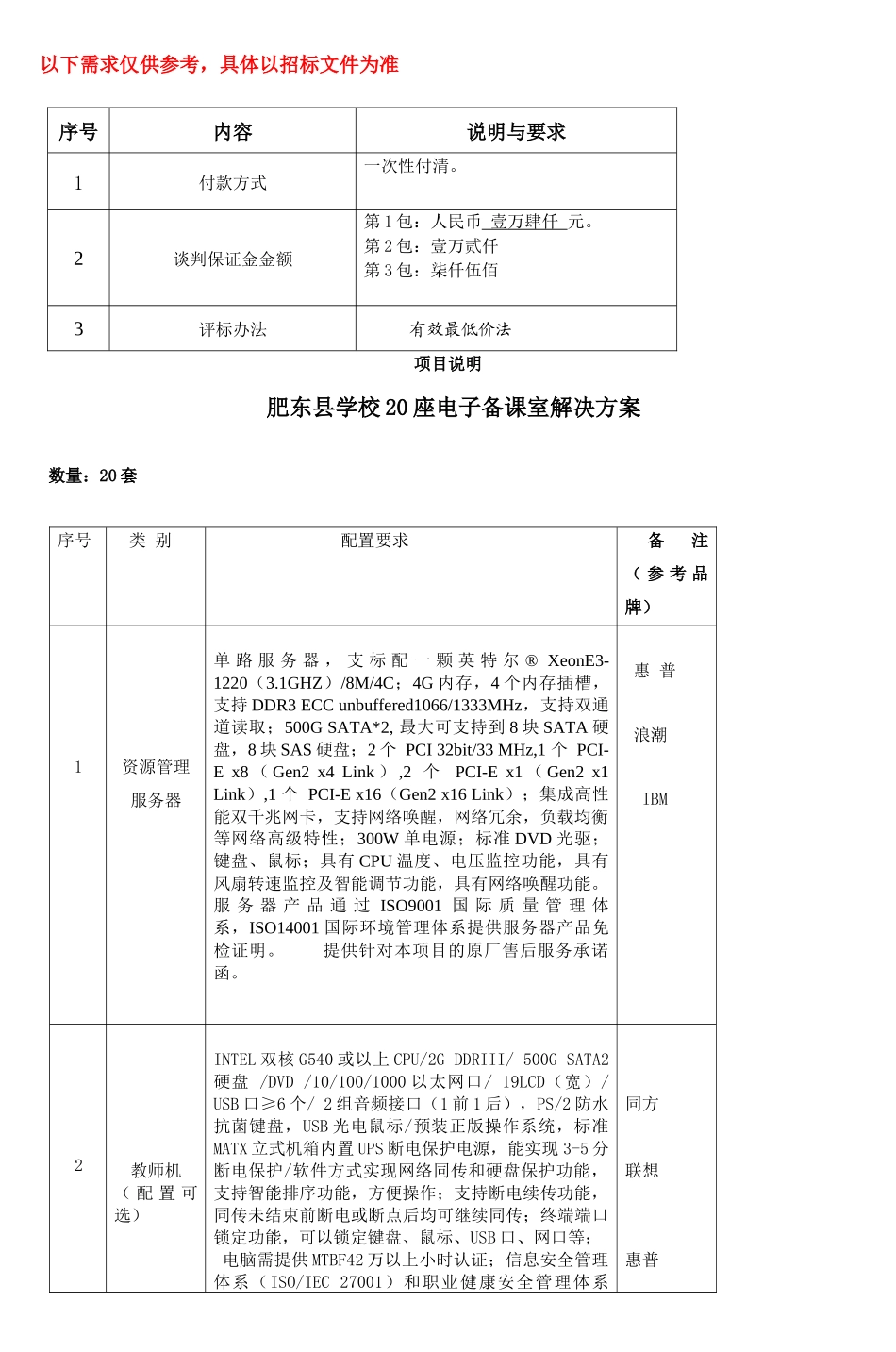 学校电子备课室解决方案_第1页