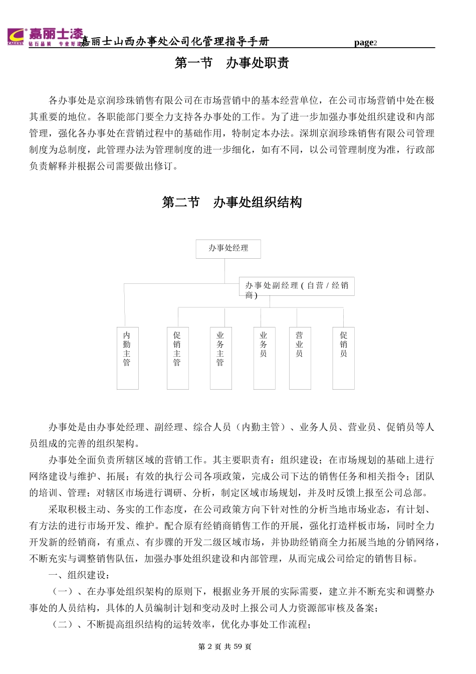 办事处管理办法(经典版)AAAAA_第2页