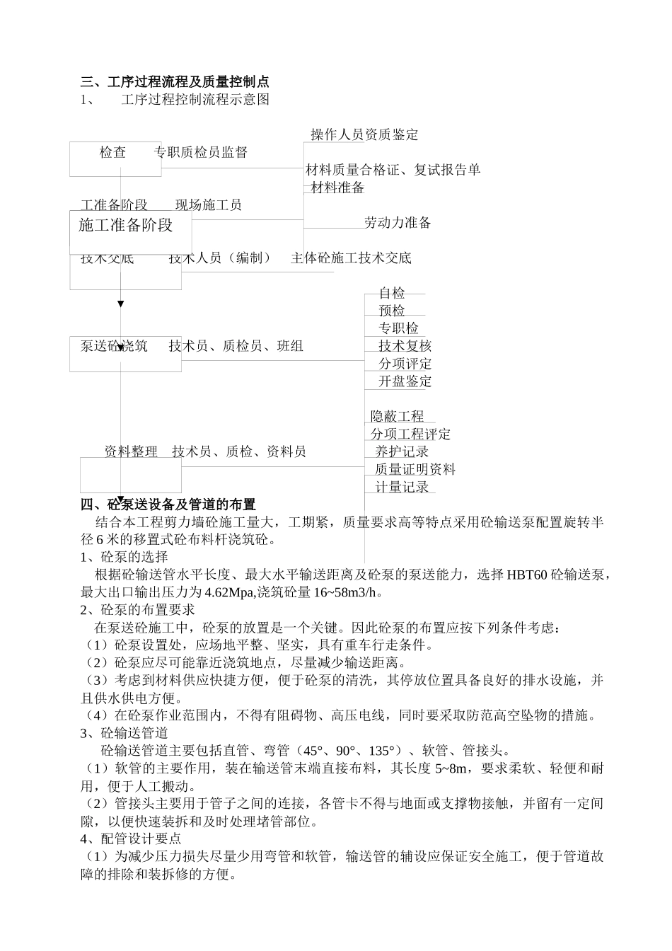 尚枫嘉苑1#住宅楼主体工程泵送砼施工方案_第2页