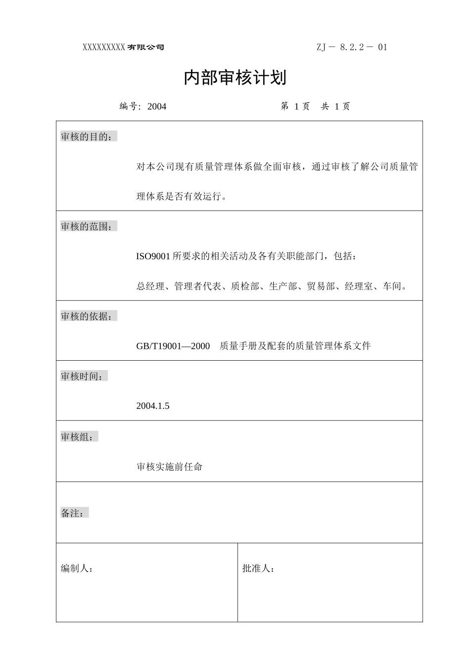 内部审核资料分析_第2页