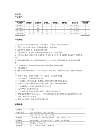 恒亿电子硬盘录像机