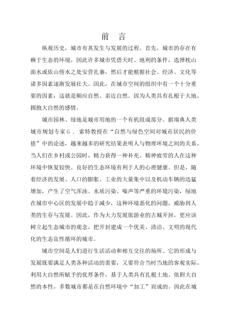 城市某地产系统规划