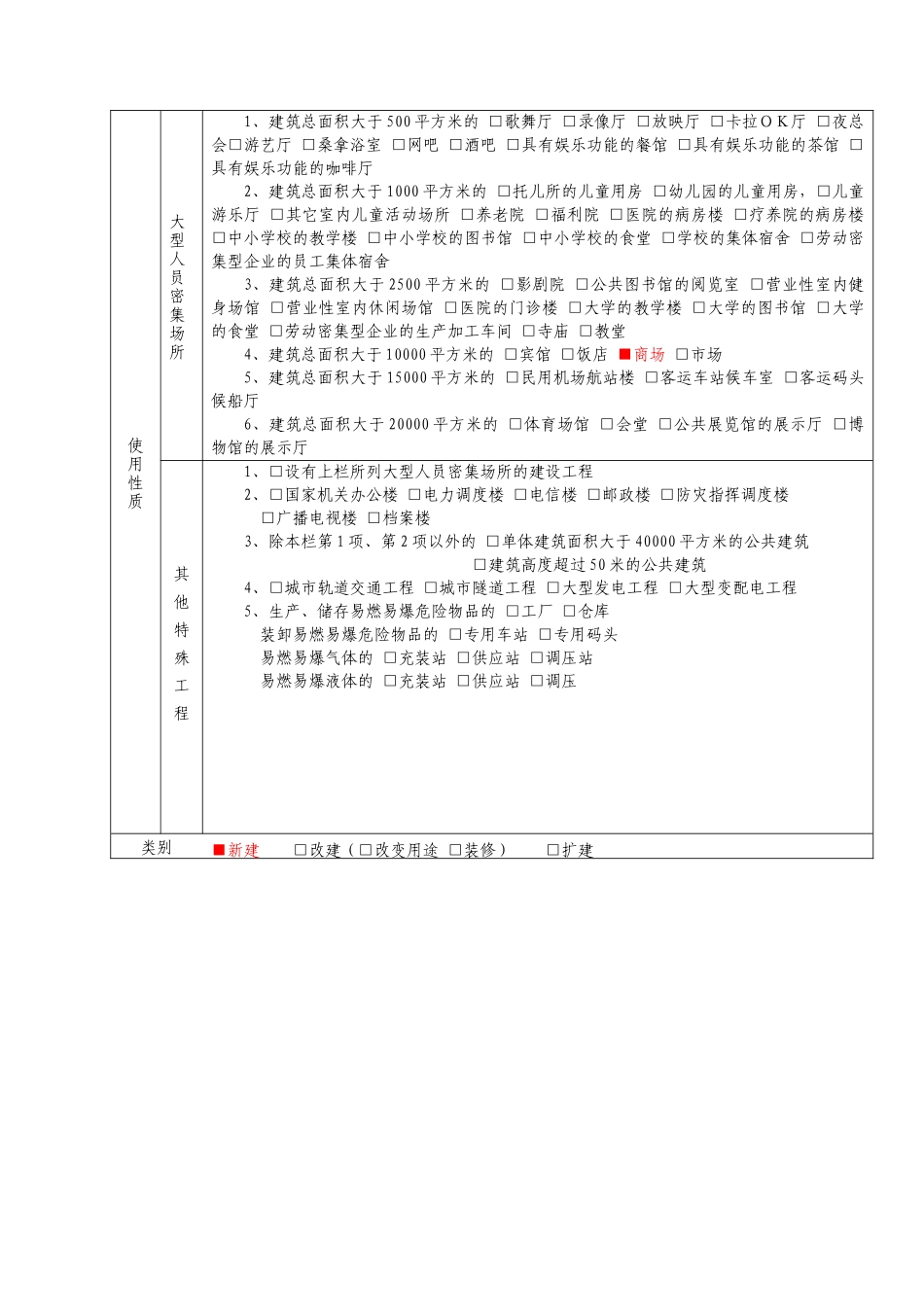 建筑工程消防设计审核申报表(总表)E栋_第3页