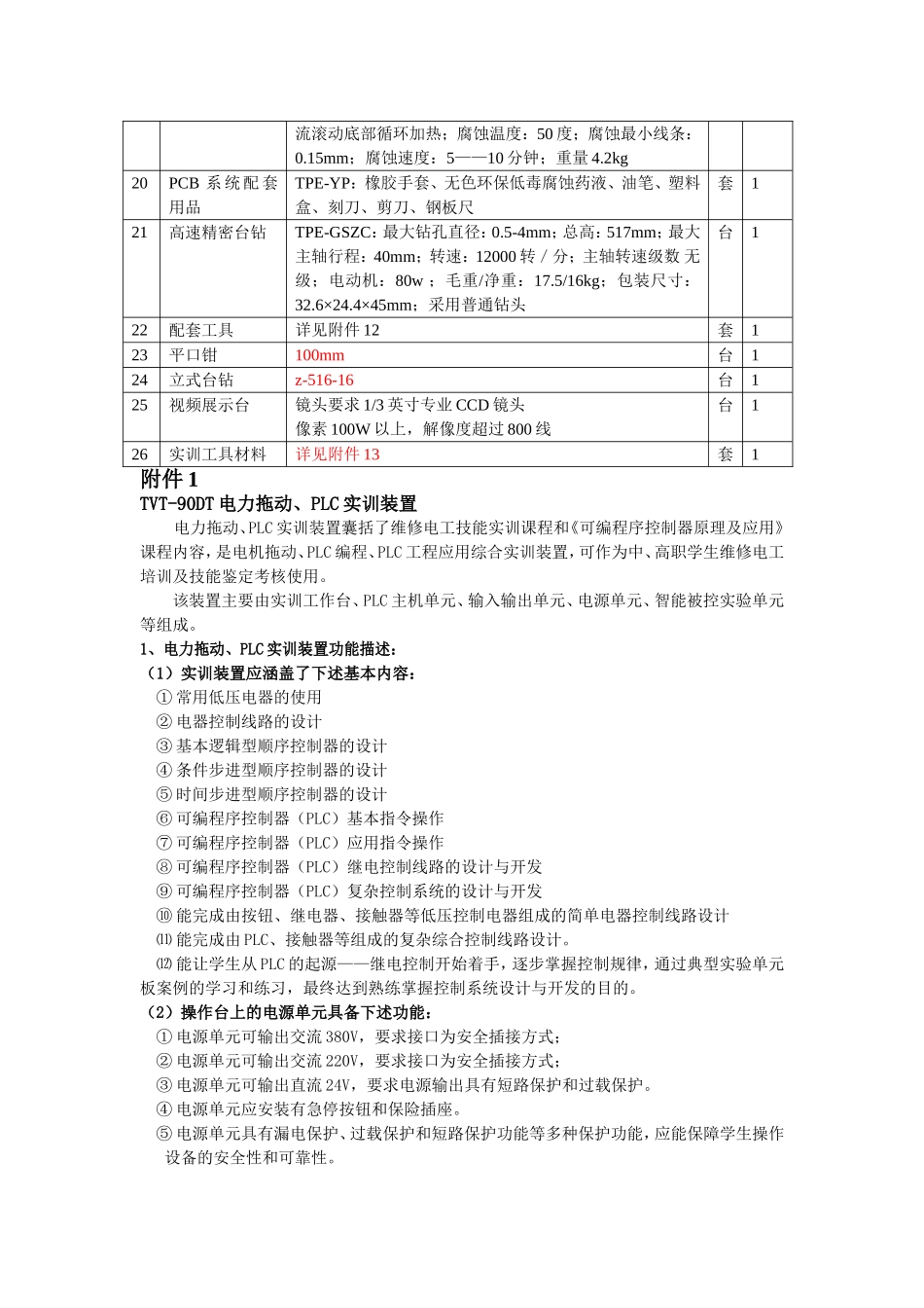 TVT-90DT电力拖动、PLC实训装置_第3页