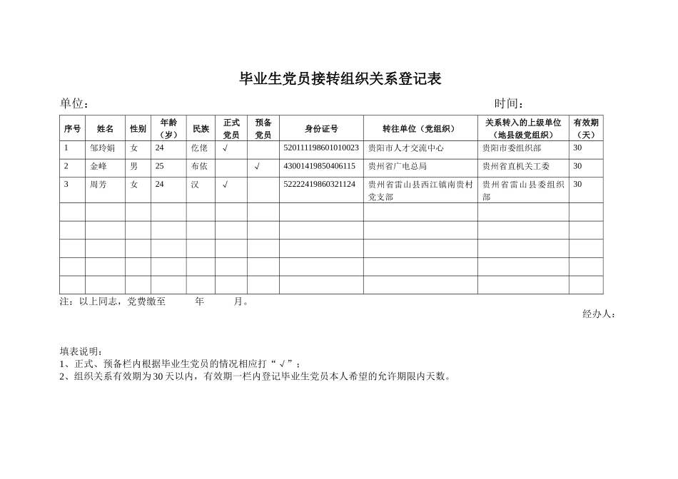 办理毕业生党员组织关系转移日程安排表_第3页