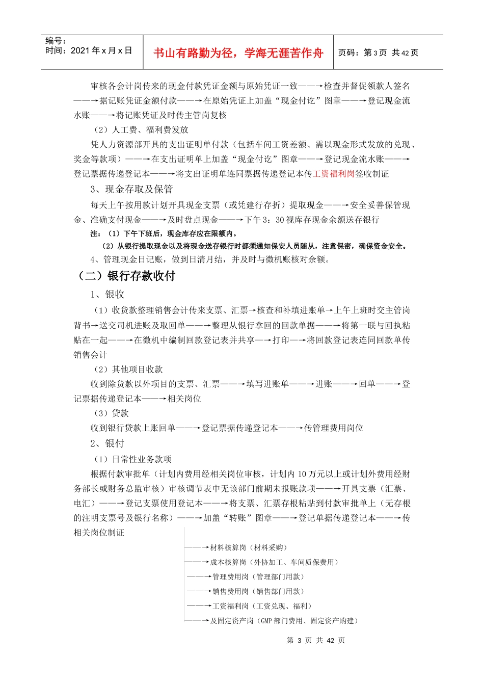 出纳岗工作流程(DOC 43页)_第3页