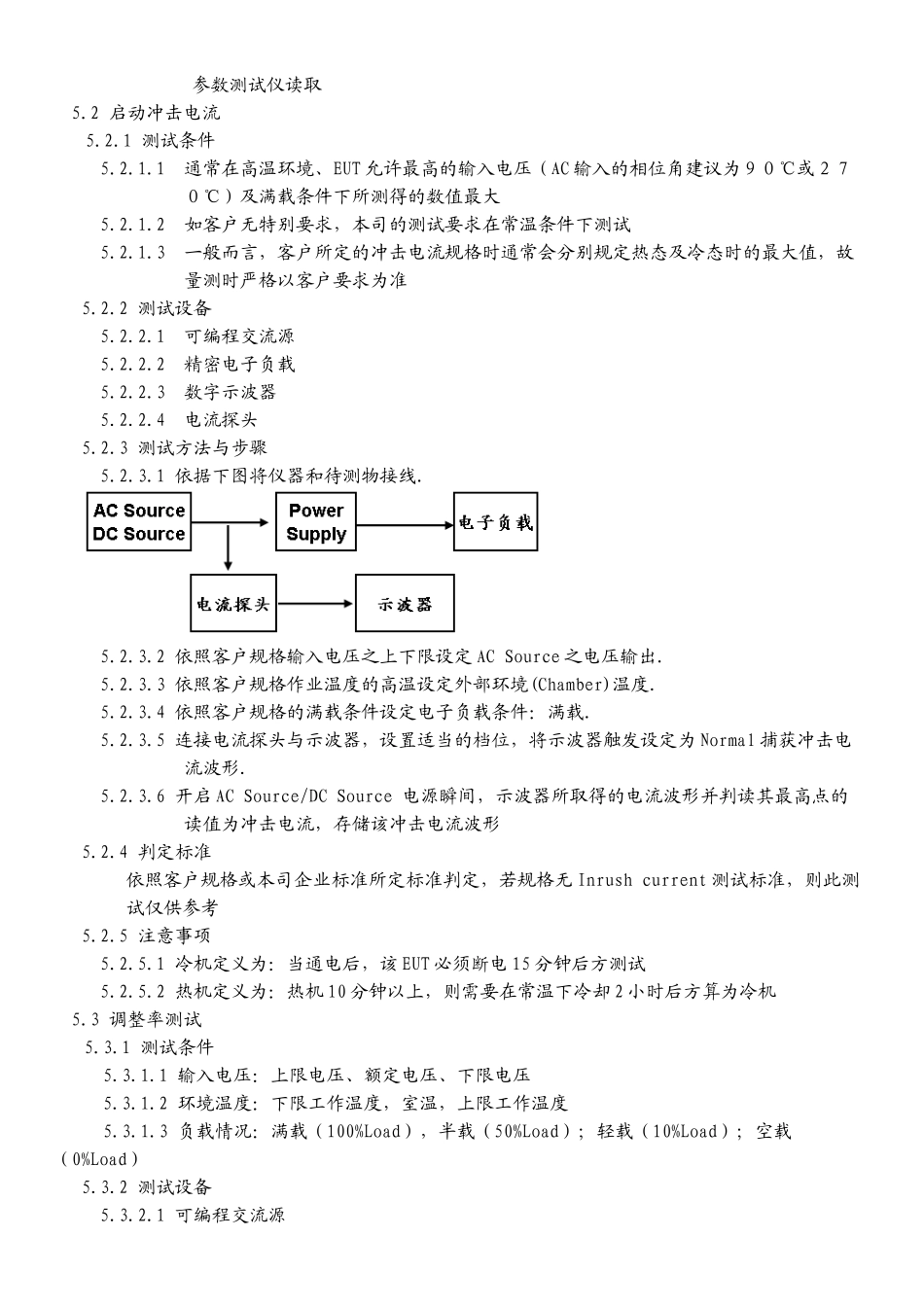 开关电源电气性能测试规范_第2页