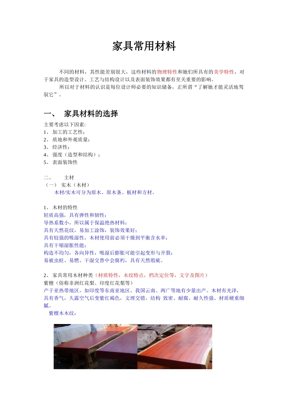 各种家具材料_第1页
