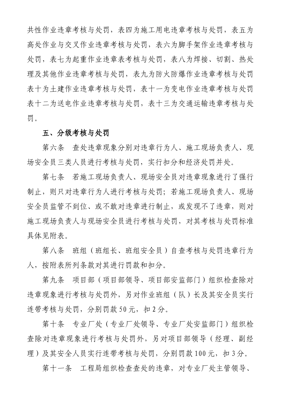 安全文明施工考核制度_第2页