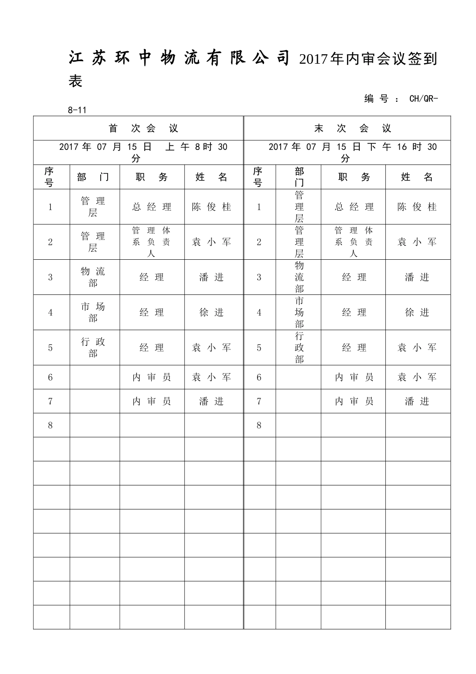 内部审核及管理评审报告(DOC34页)_第3页