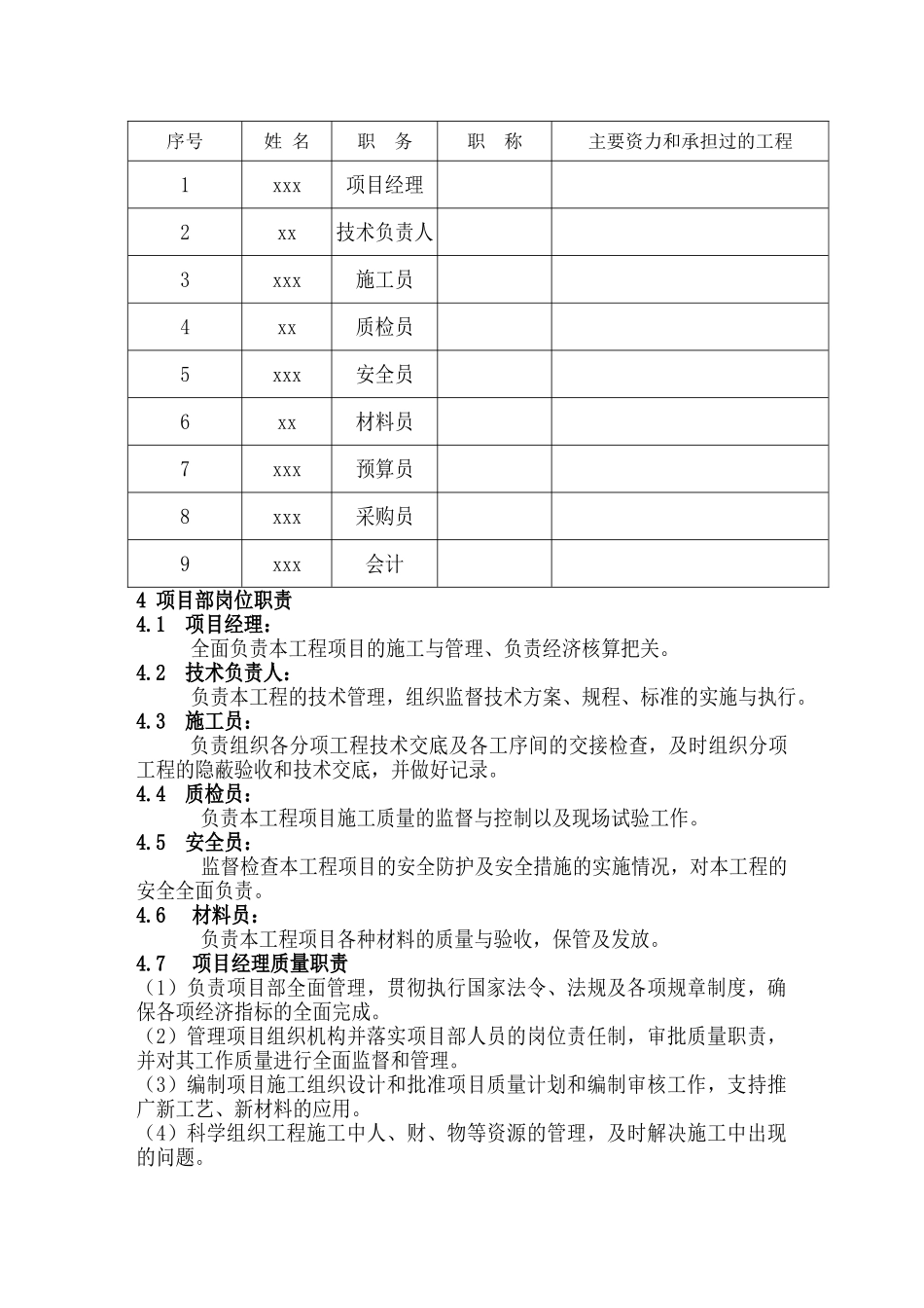 垃圾处理厂填埋封场工程施工组织设计(52页)_第3页