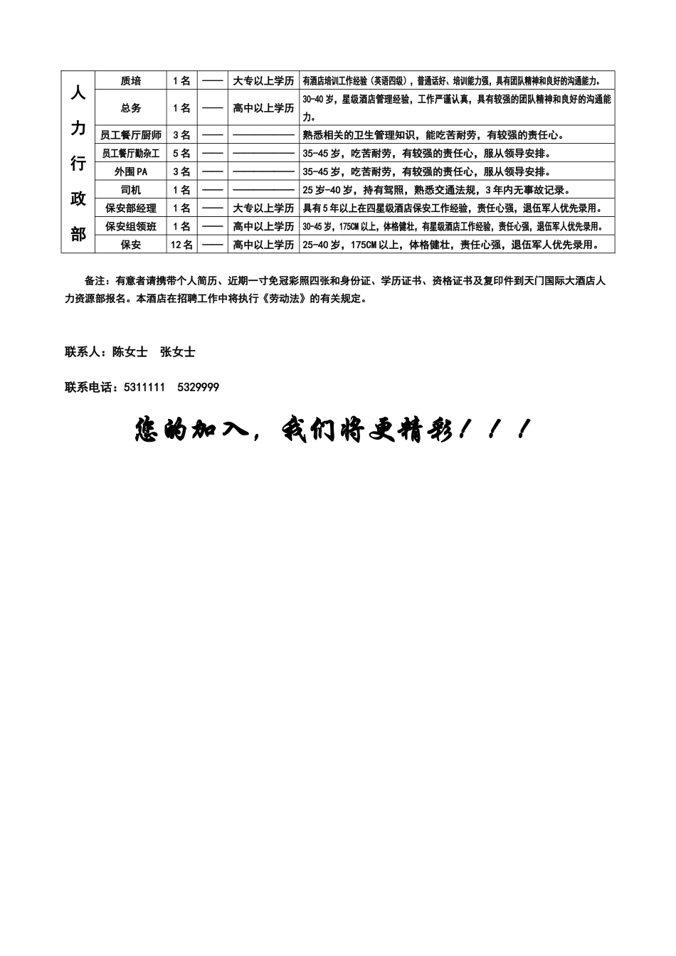 天门国际大酒店_第3页