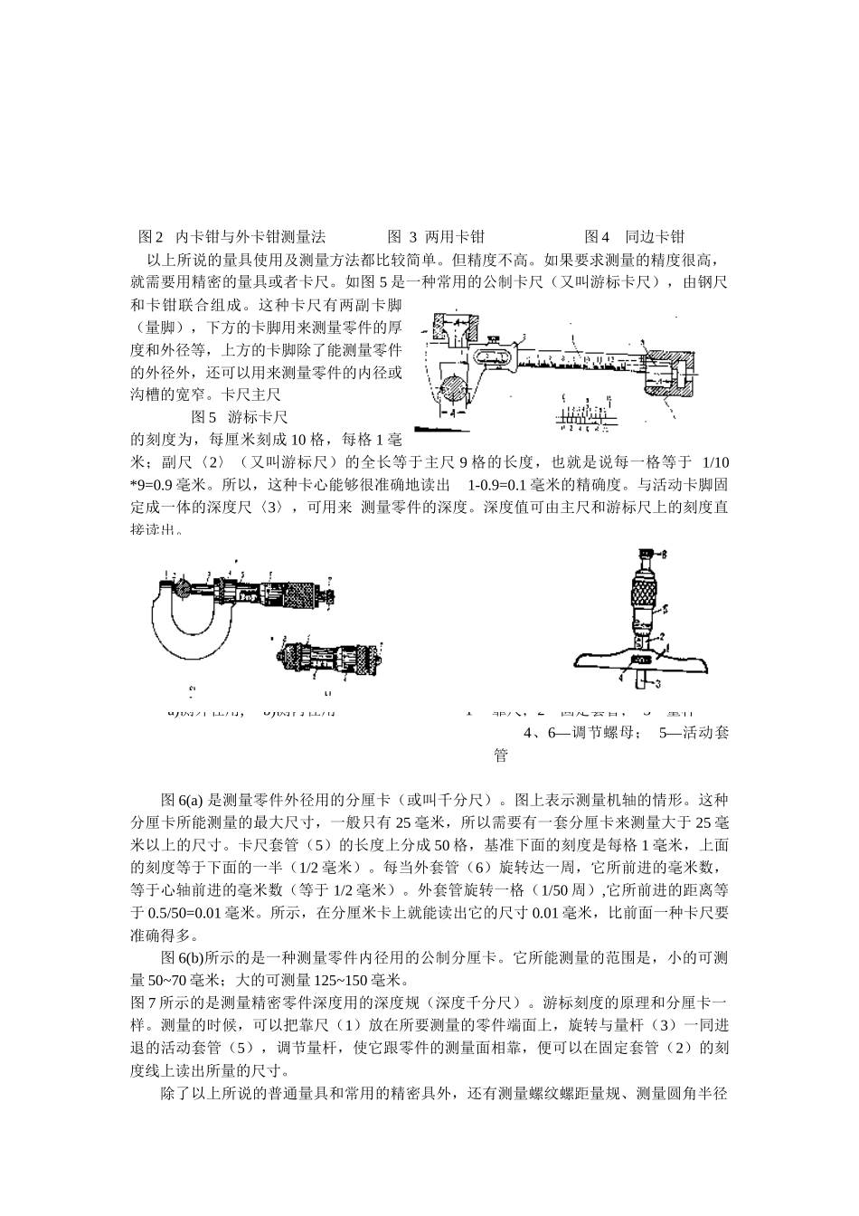常用测量工具及测绘方法_-_《机械制图》大型测绘指导书_第2页