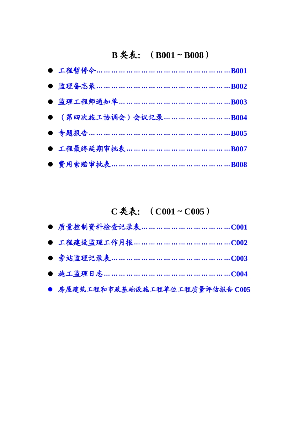 建设工程监理单位全套用表_四川建龙软件表格1_第2页