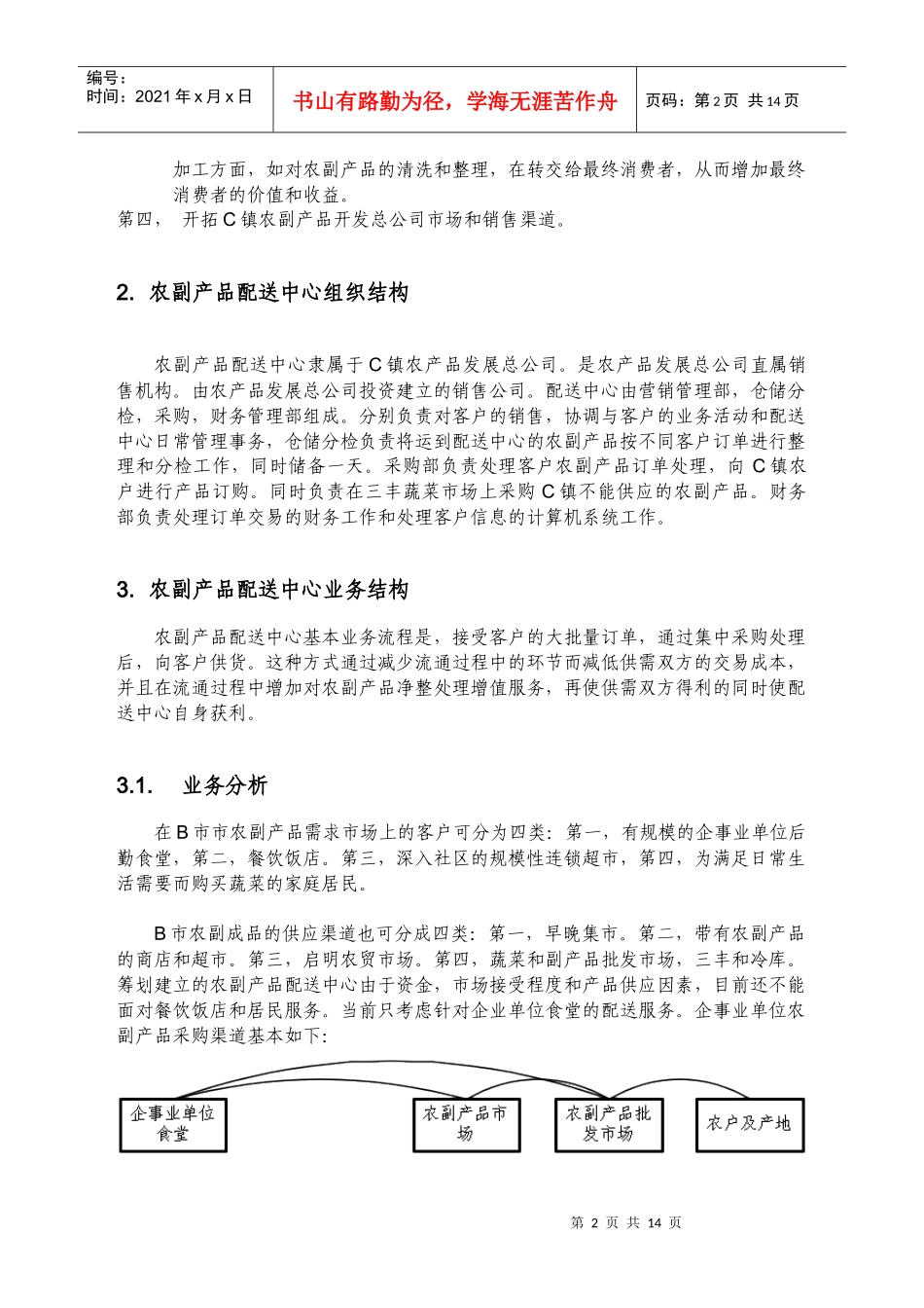 农产品配送中心方案_第2页