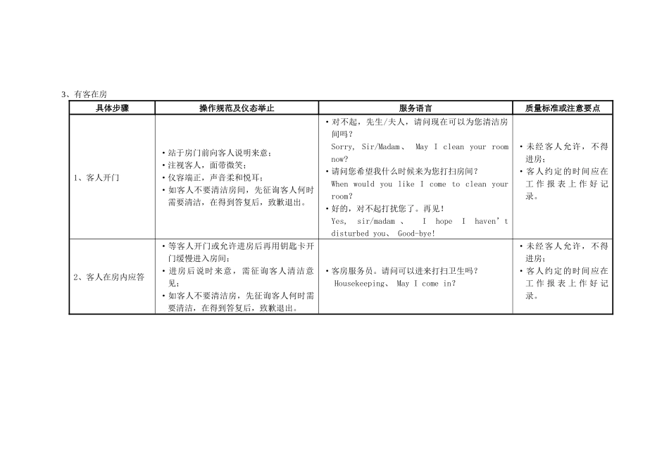 客房工作流程_第3页