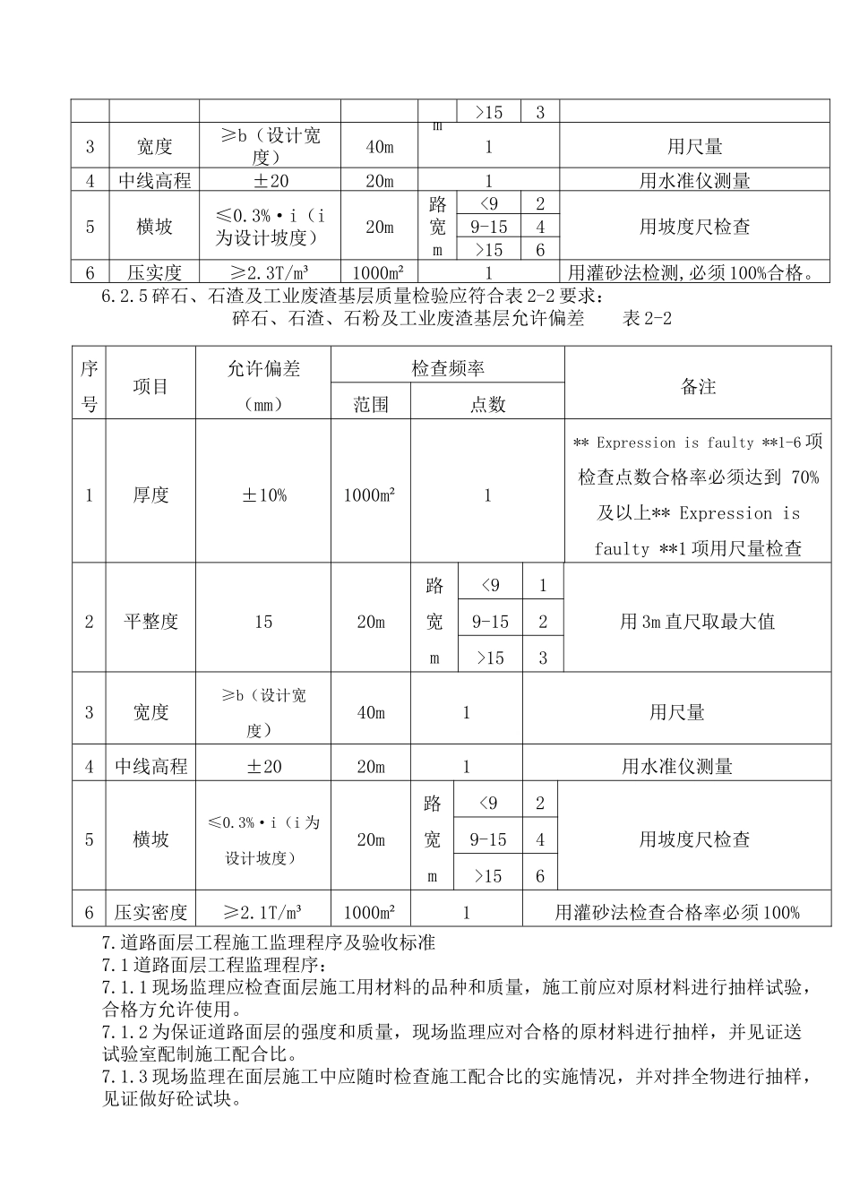 市政道路工程监控程序及验收标准制度_第3页