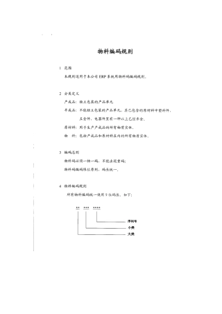 家电行业编码规则