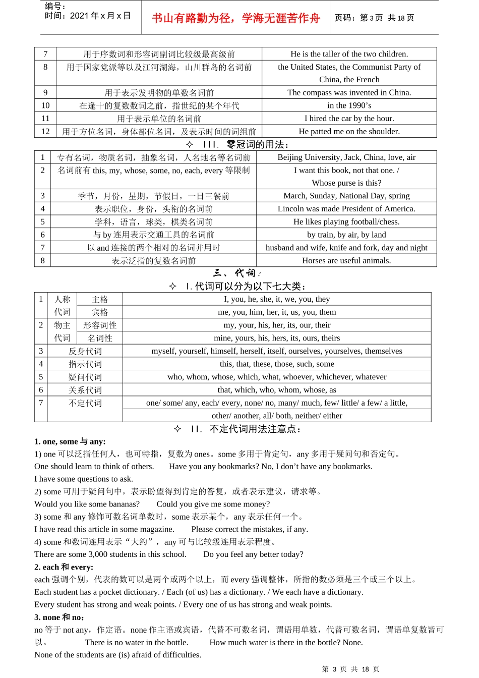 初中英语语法大全[原创]新目标(已打)_第3页