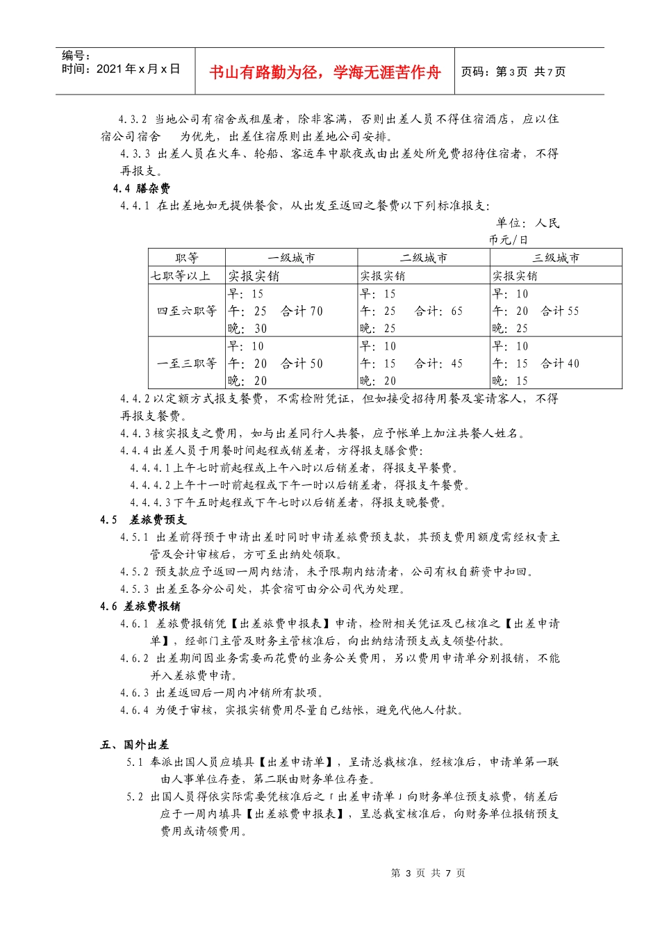 出差管理办法_第3页