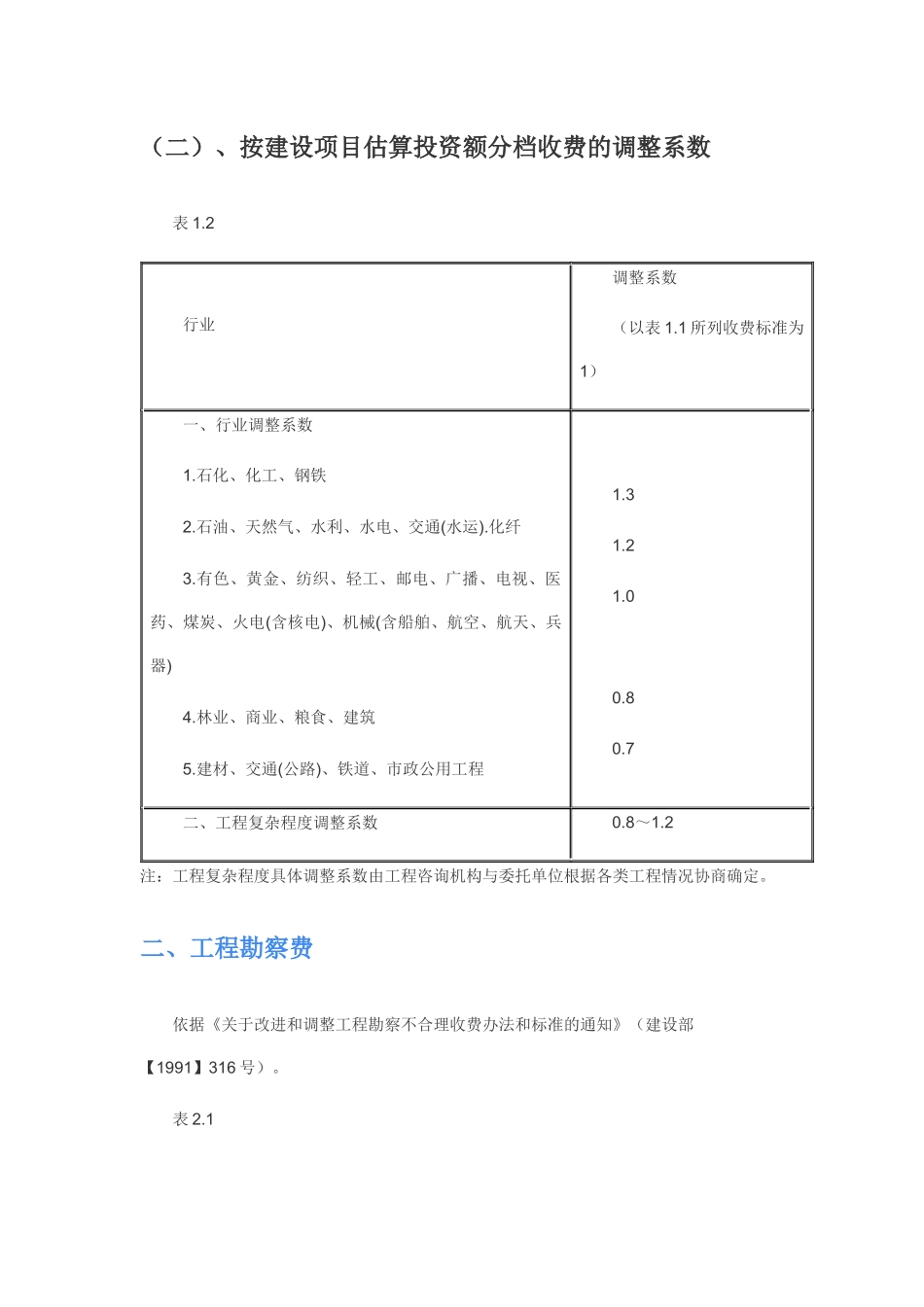 工程前期及其他费用取费标准（54页）_第2页