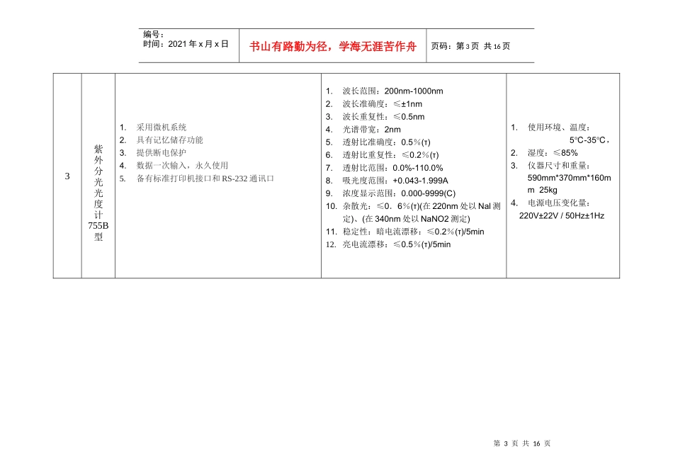 农产品质量安全检验检测仪器设备性能指标_第3页