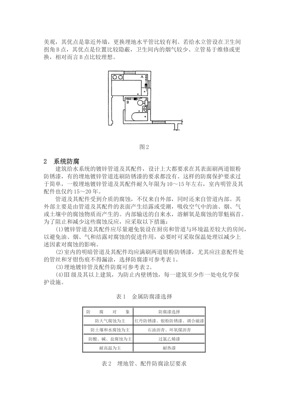建筑给水系统的设计与维修_第2页
