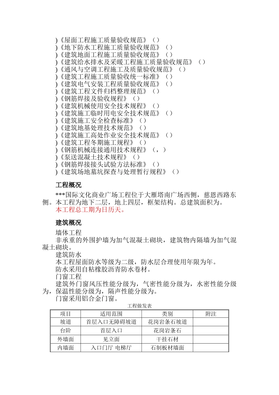 山西某文化商业广场施工组织设计_secret(66页)_第3页