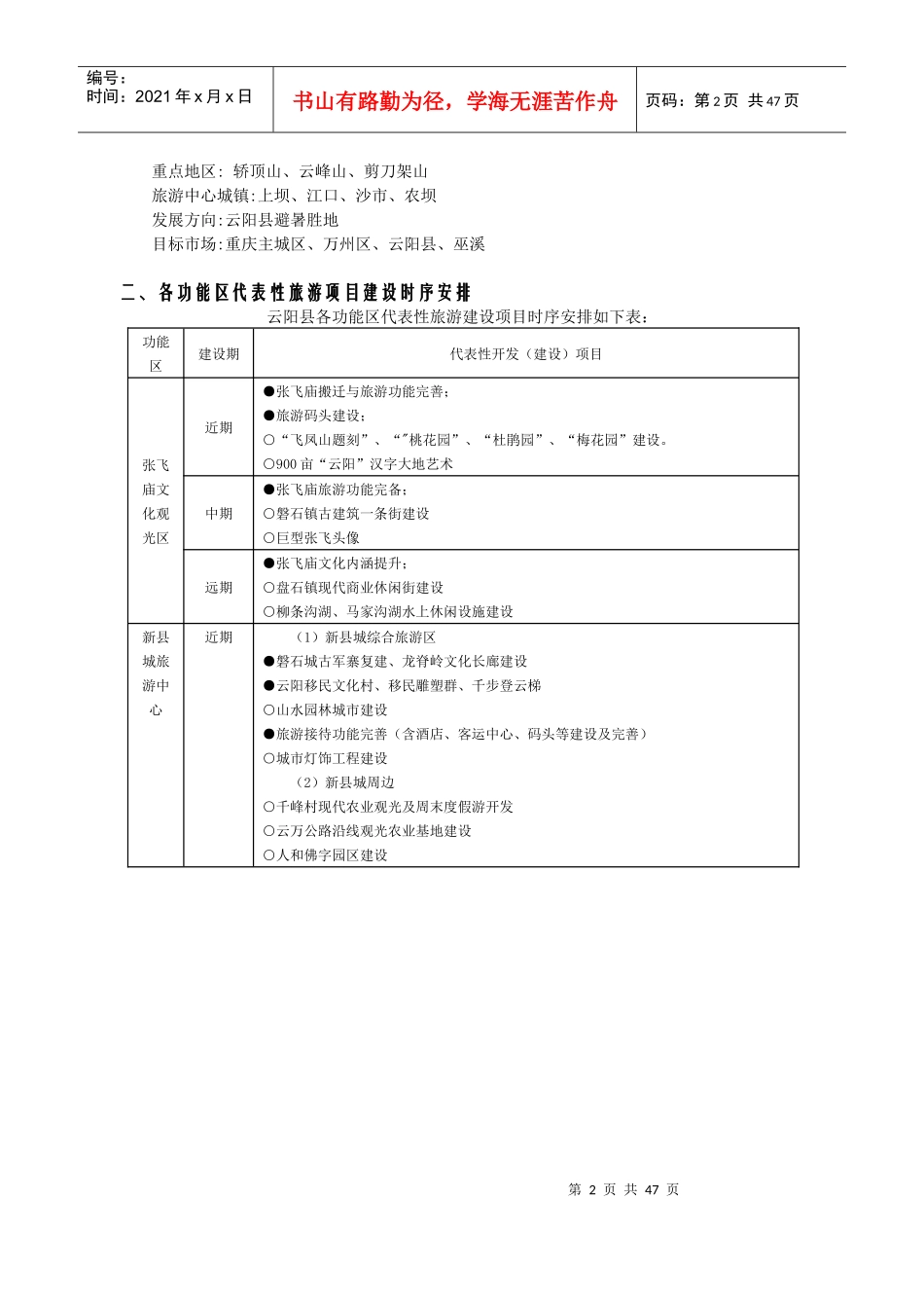功能分区与重点项目_第2页