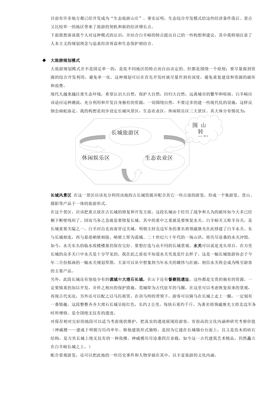 小村庄大旅游白羊峪生态旅游模式构想5(1)_第2页