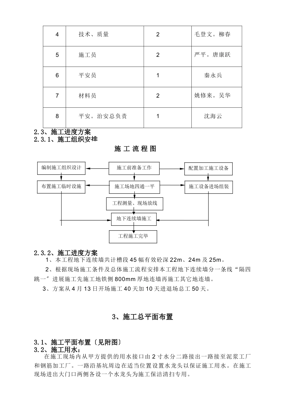 地下连续墙技术交底_第3页