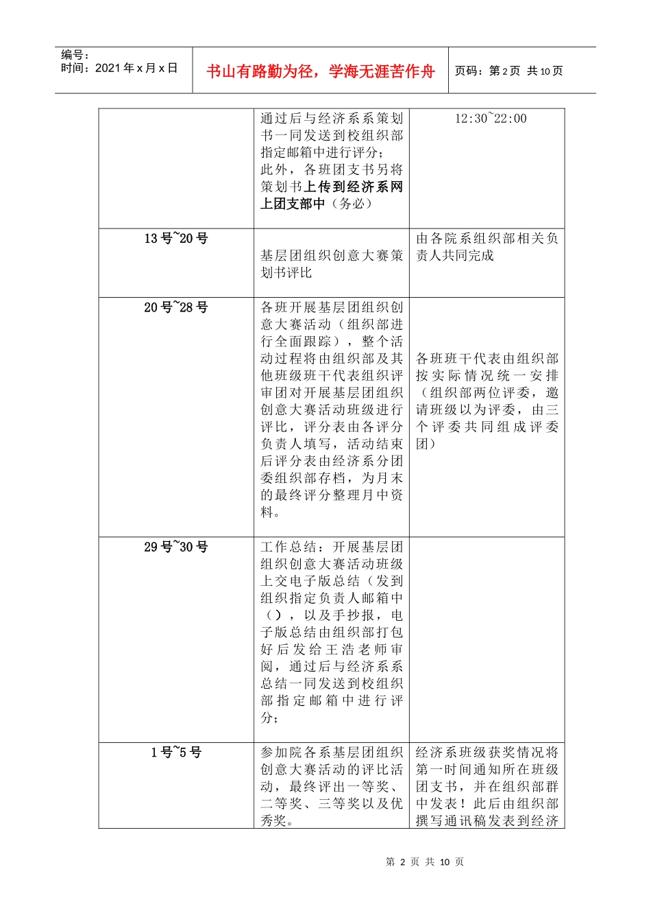 分团委组织部工作汇编_第2页