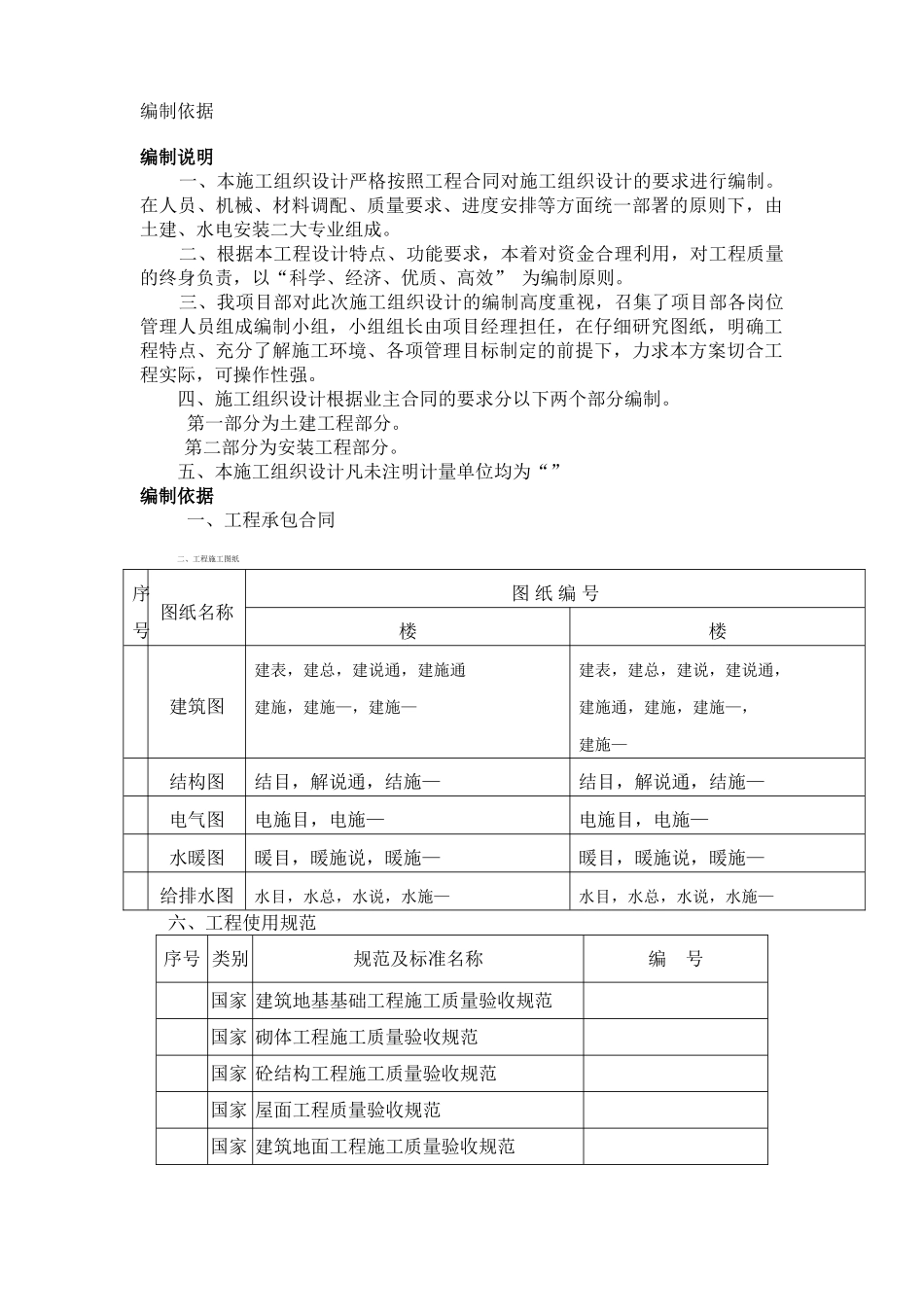 天津山水云天住宅小区9#楼10#楼施工组织设计方案(154页)_第2页