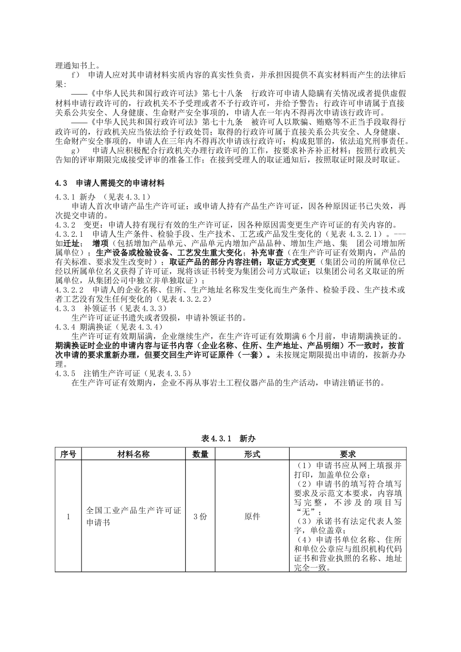 岩土工程仪器产品工业产品生产许可证受理标准_第3页