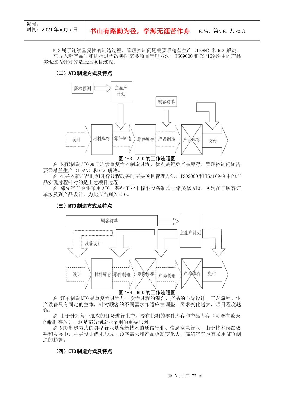 制造业项目管理知识讲义_第3页