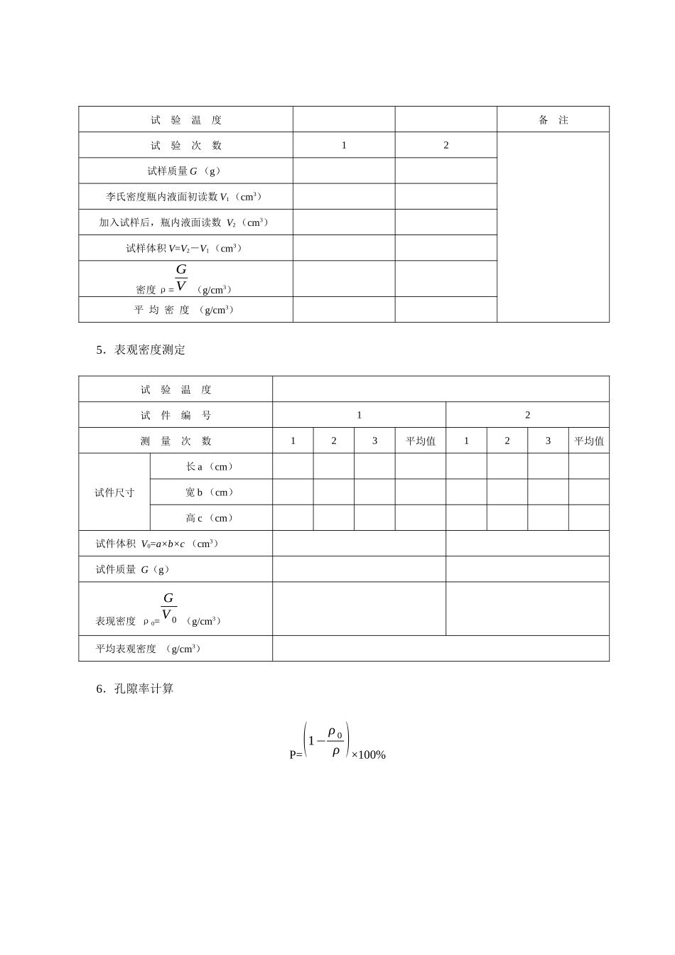 建筑材料试验报告_第3页