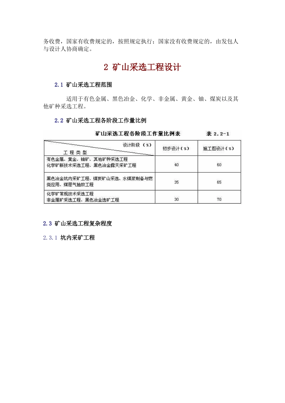 工程设计收费标准范本_第3页