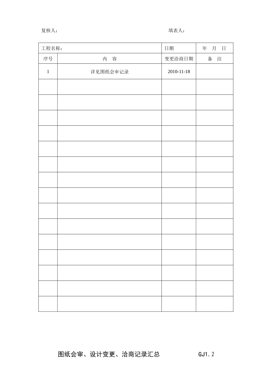 建筑工程施工质量验收资料( 64页)_第3页