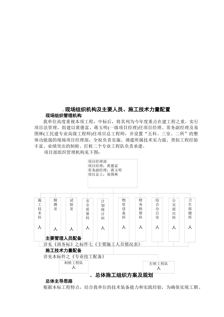 厂砼预制桩工程施工组织设计方案_第2页