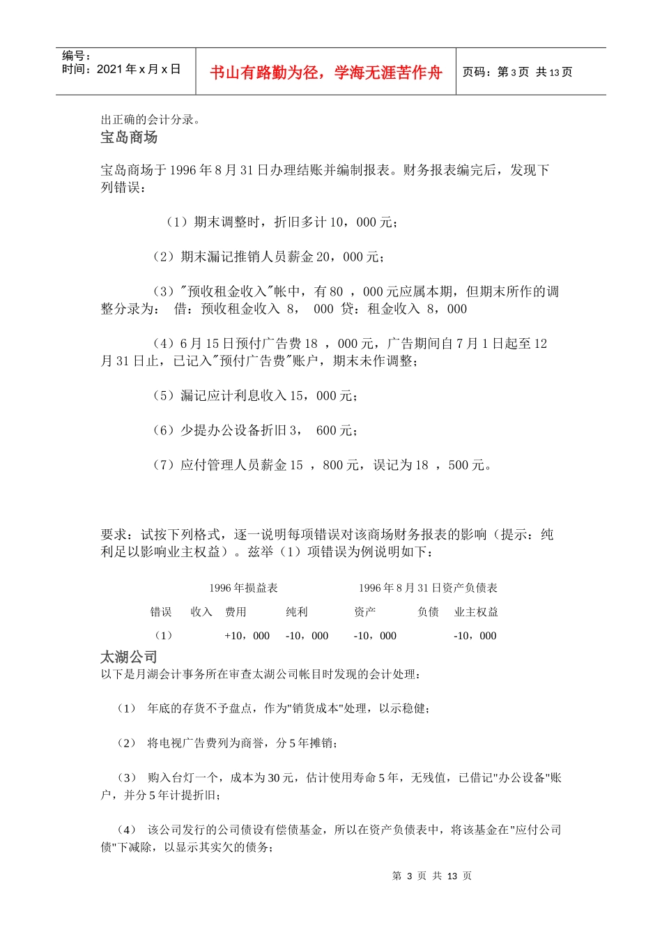 北大MBA会计学案例库_第3页