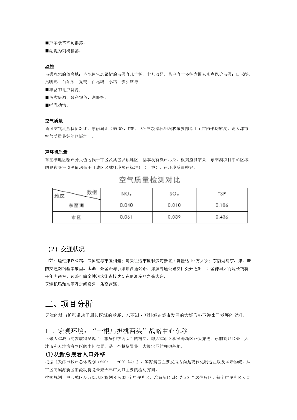 天津东丽湖·某地产城详细介绍_第2页