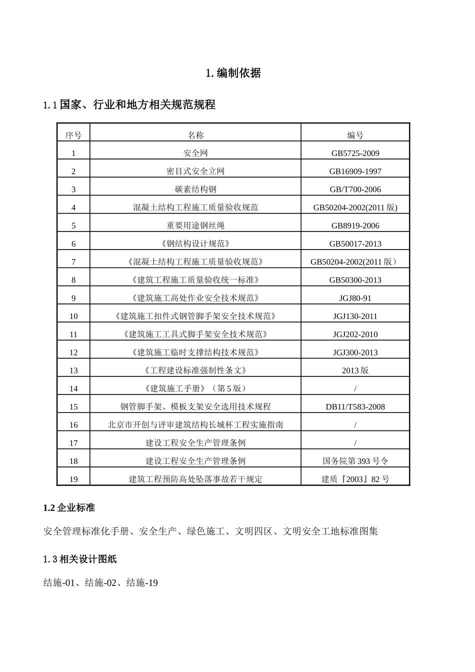 双排脚手架施工专项方案及脚手架计算书(64页)_第2页